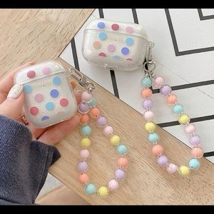 Polka dot AirPod case